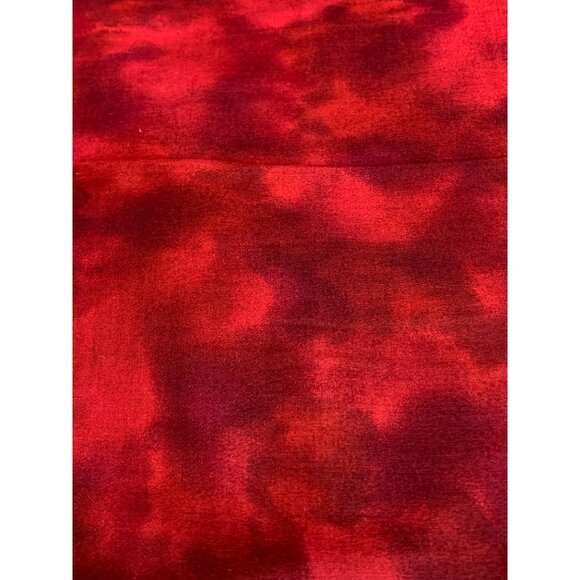 Rich Red Cotton Fabric 1/2 Yard 44" Wide British Basics By The Woodrow Studio - Picture 5 of 10